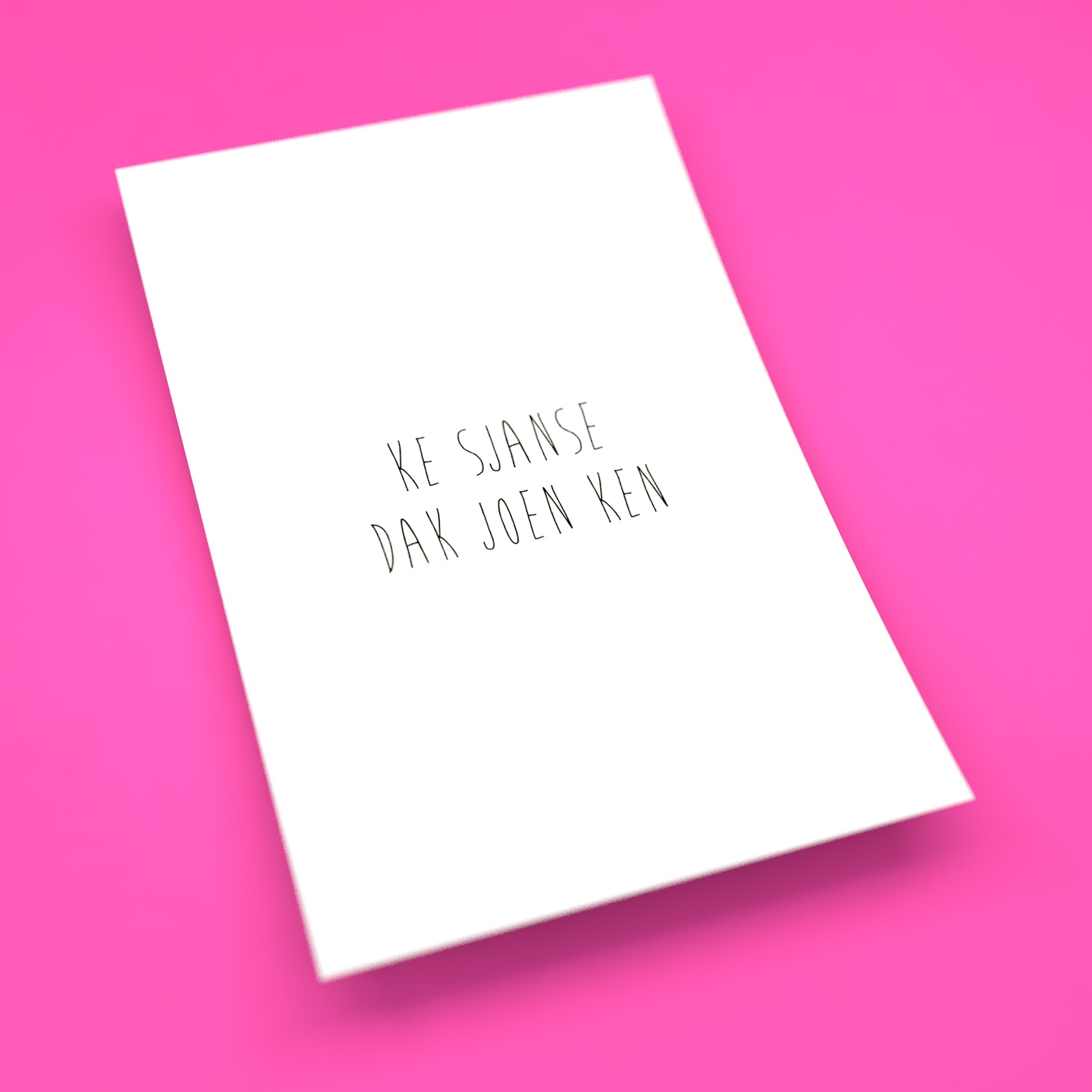 Ke sjanse dak joen ken - Afbeelding 2